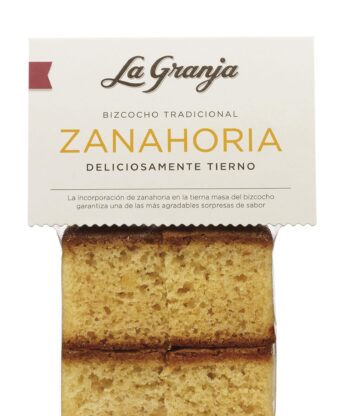 Bizcocho tradicional zanahoria
