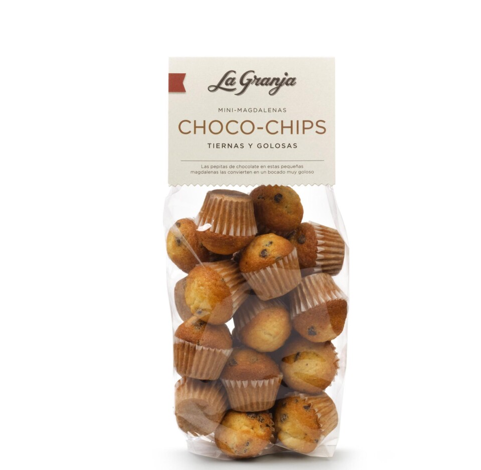 Mini-magdalenas choco-chips