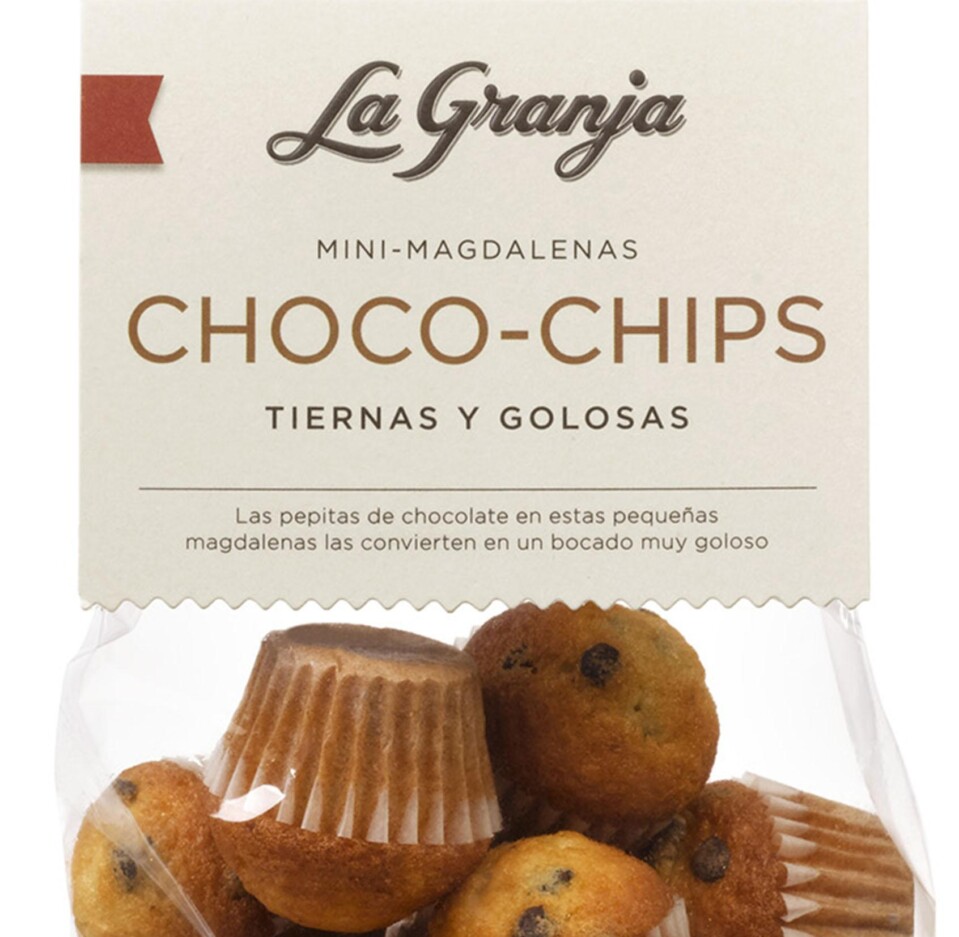 Mini-magdalenas choco-chips