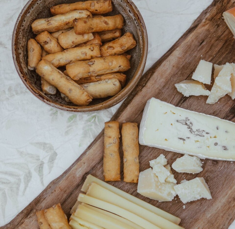 Palitos de pan ecológicos pipas con aceite de oliva