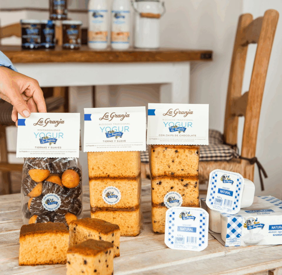 Pa de pessic tradicional iogurt La Fageda