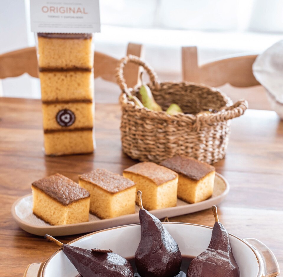 Traditional sponge cake