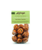 Mini magdalena tradicional con choco-chips vegana