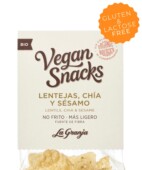 Vegan snacks llentia, xia i sèsam