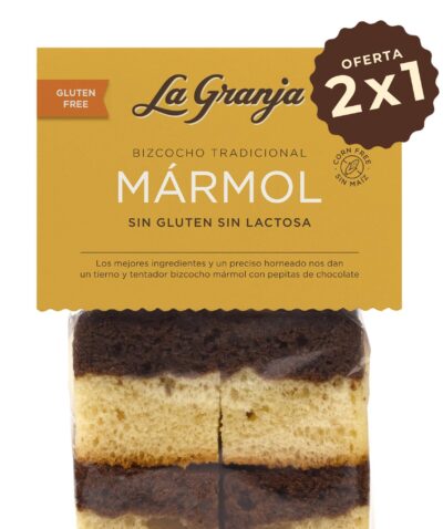 Pa de pessic tradicional marbre sense gluten i sense lactosa