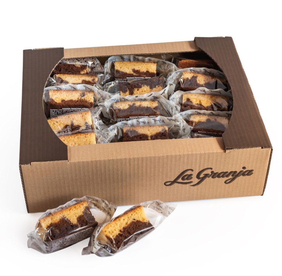 Traditional Marble Sponge Cake 30uds