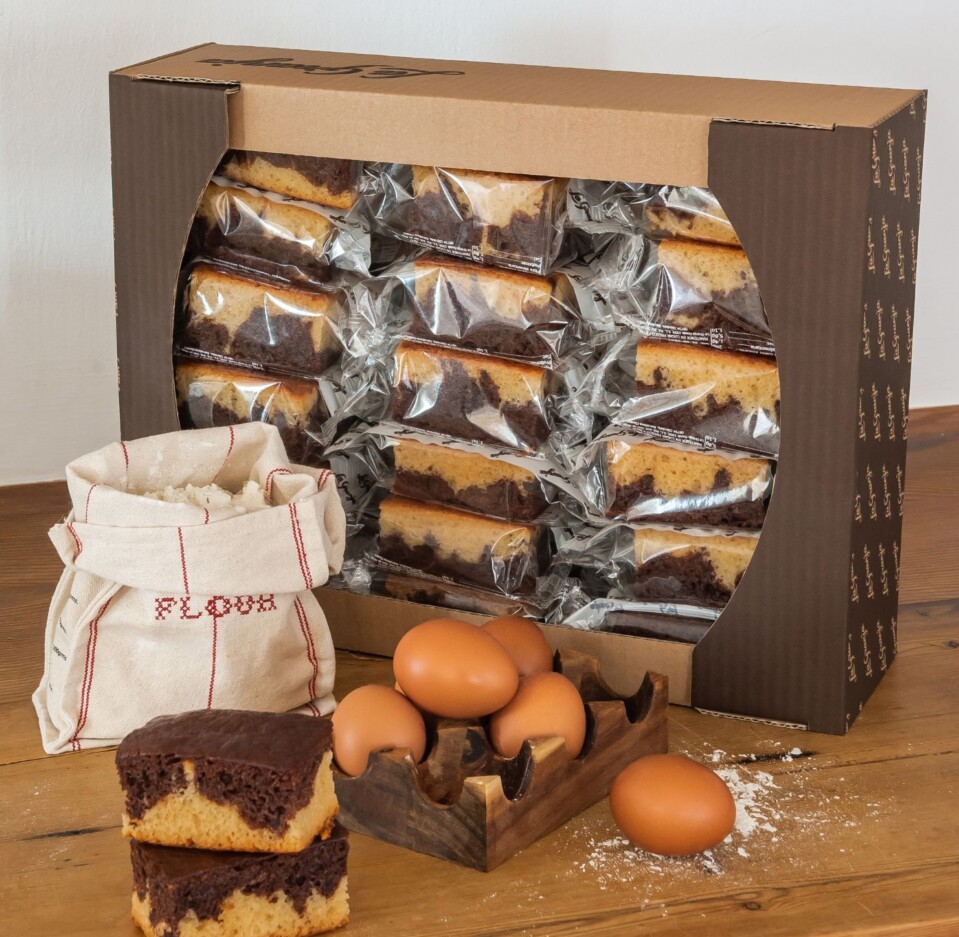 Traditional Marble Sponge Cake 30uds