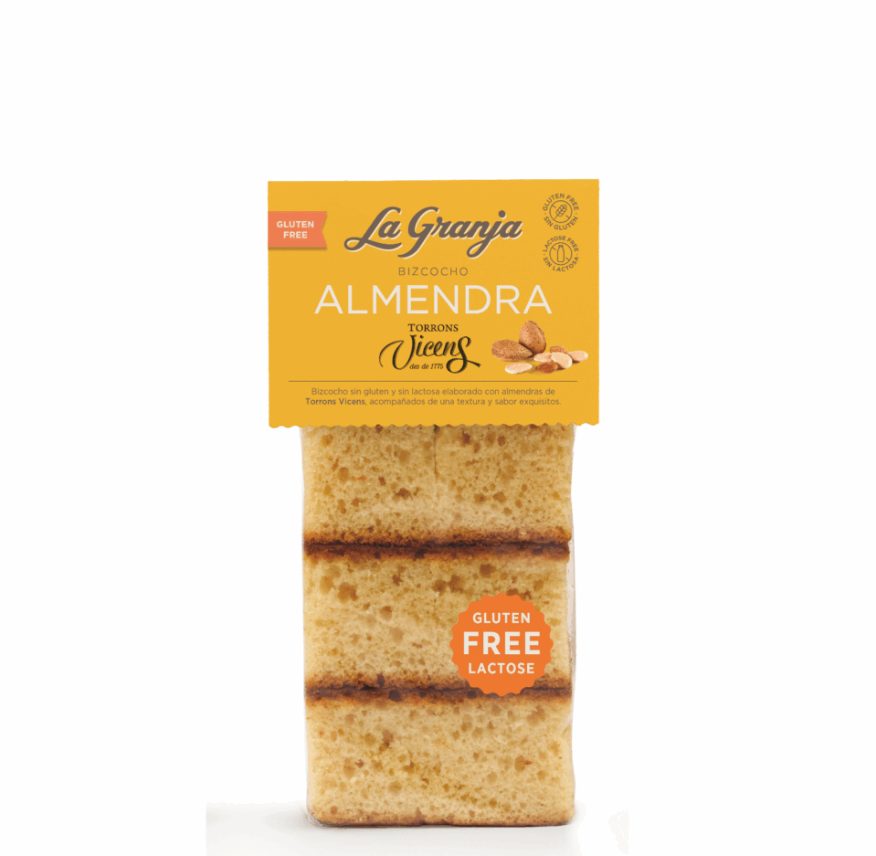 Pa de pessic d'ametlles sense gluten i sense lactosa Torrons Vicens