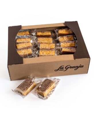 Caja de bizcocho tradicional original 30uds