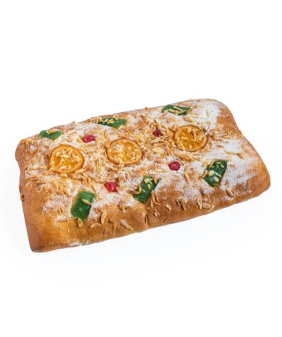 Coca de fruta confitada Sant Joan