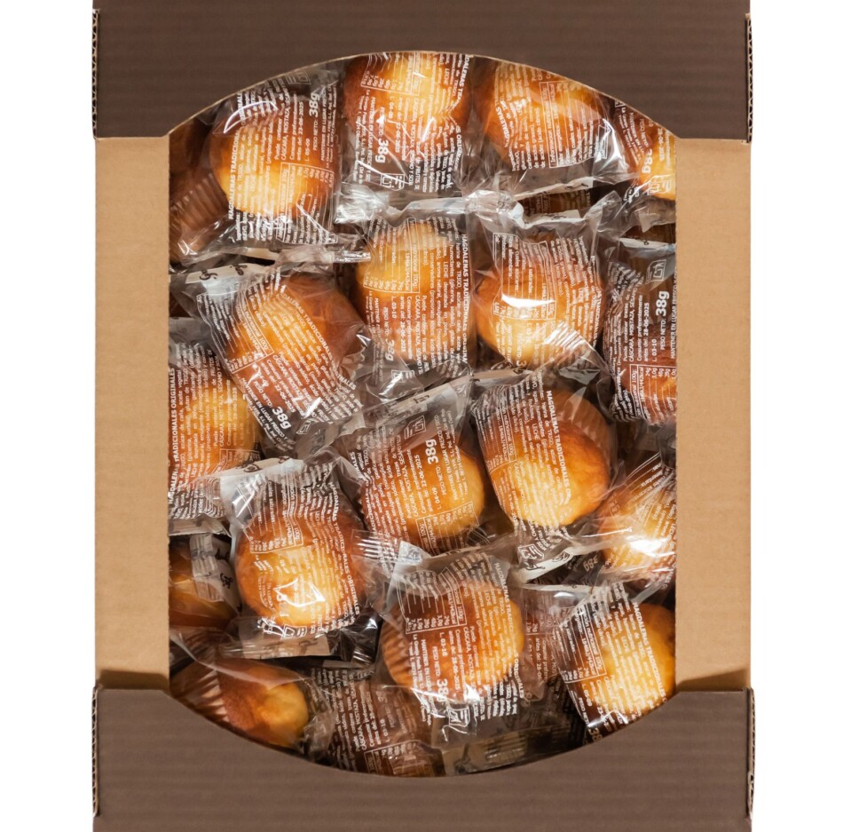 Caixa 1,5 Kg Magdalenes tradicionals originals 35uds