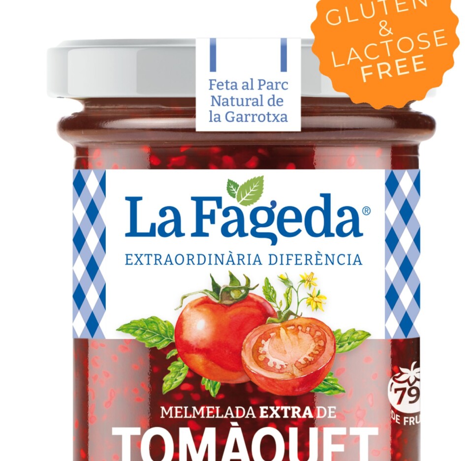 Extra tomato jam from the vegetable garden