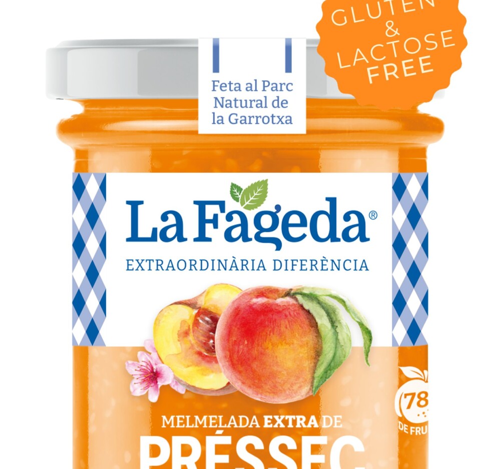 Melmelada extra de préssec de vinya