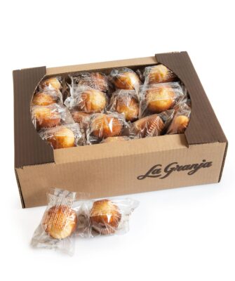 Caja 1,5kg magdalenas tradicionales originales 35uds