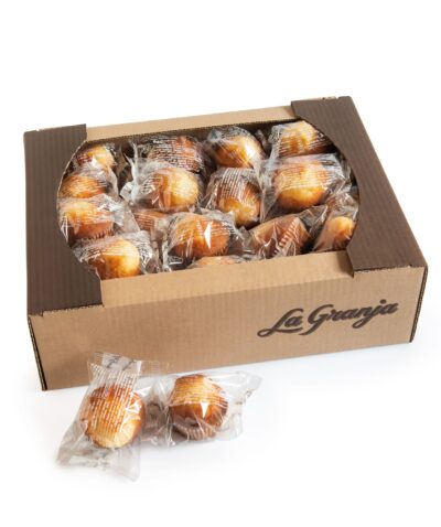 Caja 1,5kg magdalenas tradicionales originales 35uds