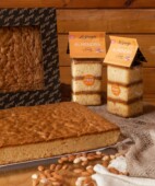 Sheet 1.8Kg of gluten free & lactose free sponge cake with Vicens Almond