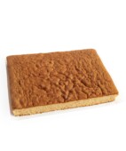 Sheet 1.8Kg of gluten free & lactose free sponge cake with Vicens Almond