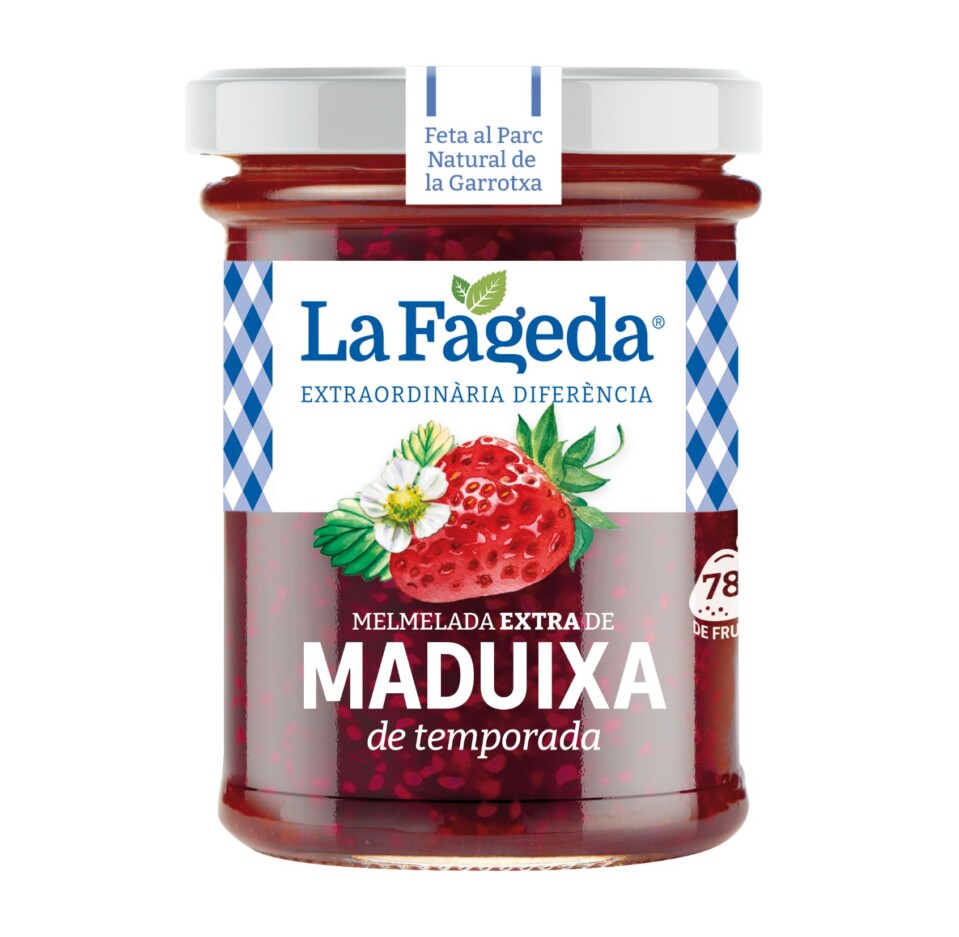Mermelada extra de fresa de temporada