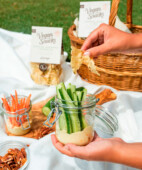 Vegan lentil, seaweed and flax snacks