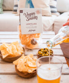 Vegan snacks lenteja