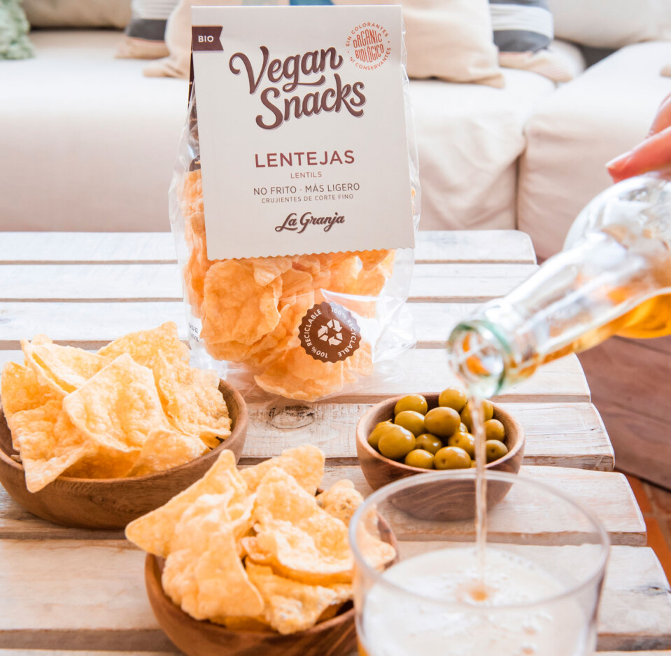 Vegan snacks lenteja