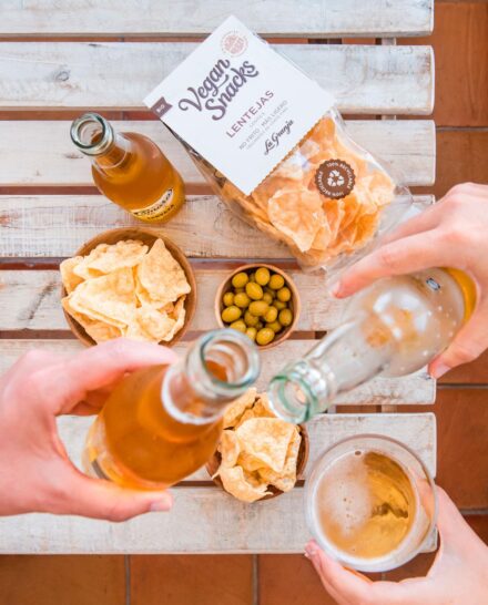 Vegan snacks lenteja