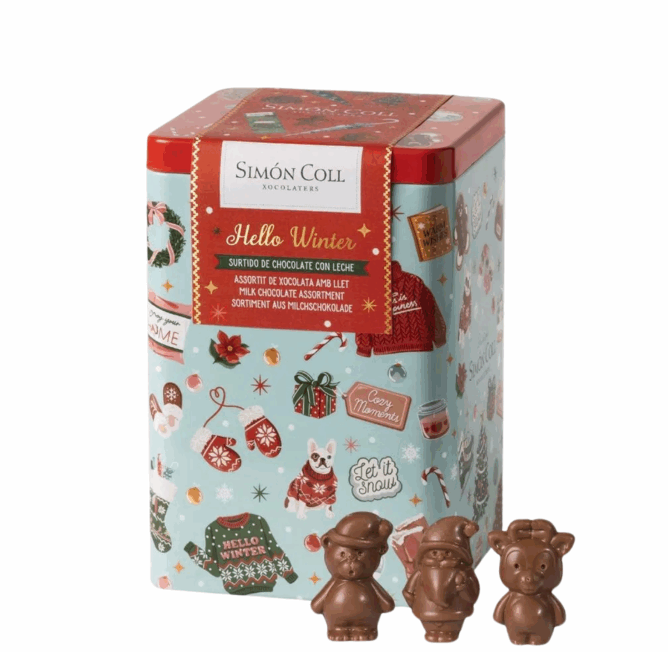 Lata chocolates surtidos Hello Winter Lata chocolates surtidos Hello Winter