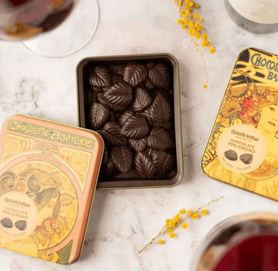 Llauna xocolates assortits Hello Winter