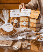 Gluten free & lactose free sponge cake with Vicens Almond