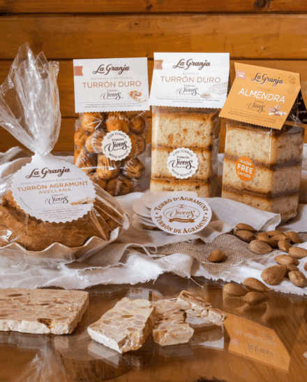Bizcocho de almendras sin gluten y sin lactosa Torrons Vicens