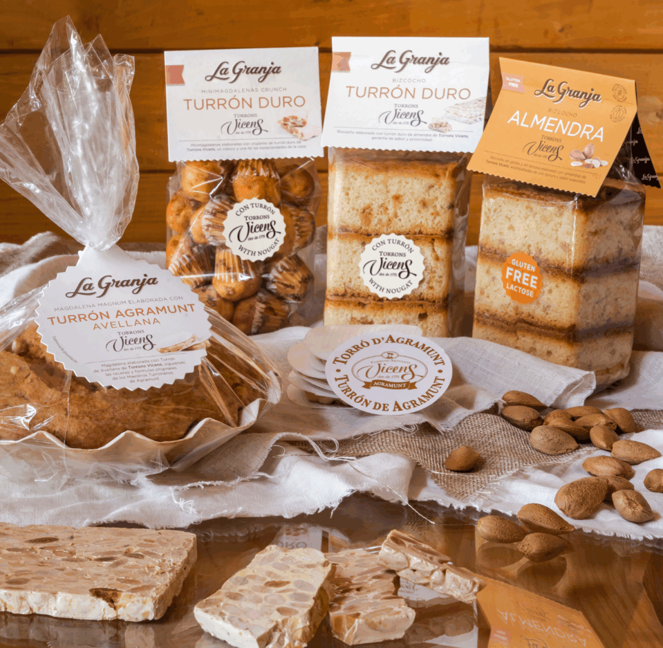Pa de pessic d'ametlles sense gluten i sense lactosa Torrons Vicens