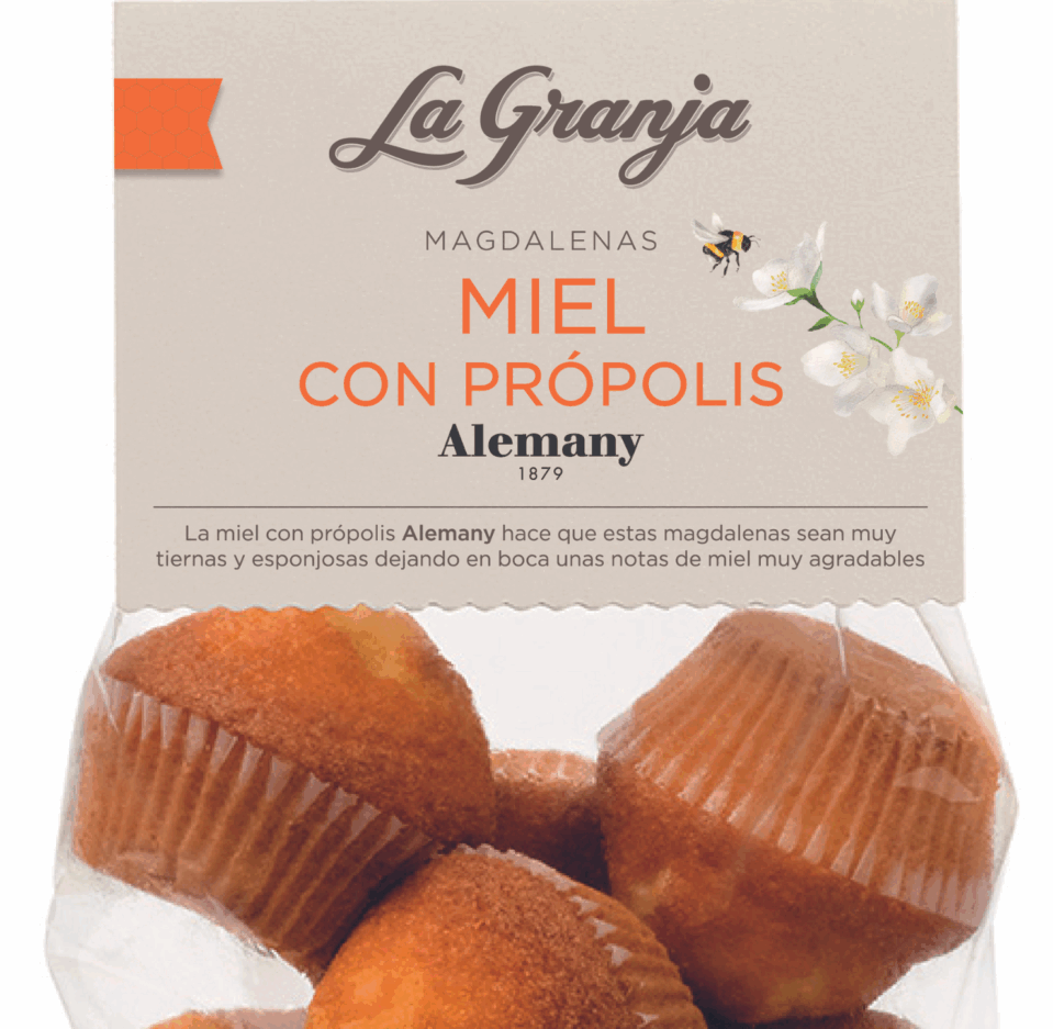 Traditional Honey Fairy Cakes with Propolis
