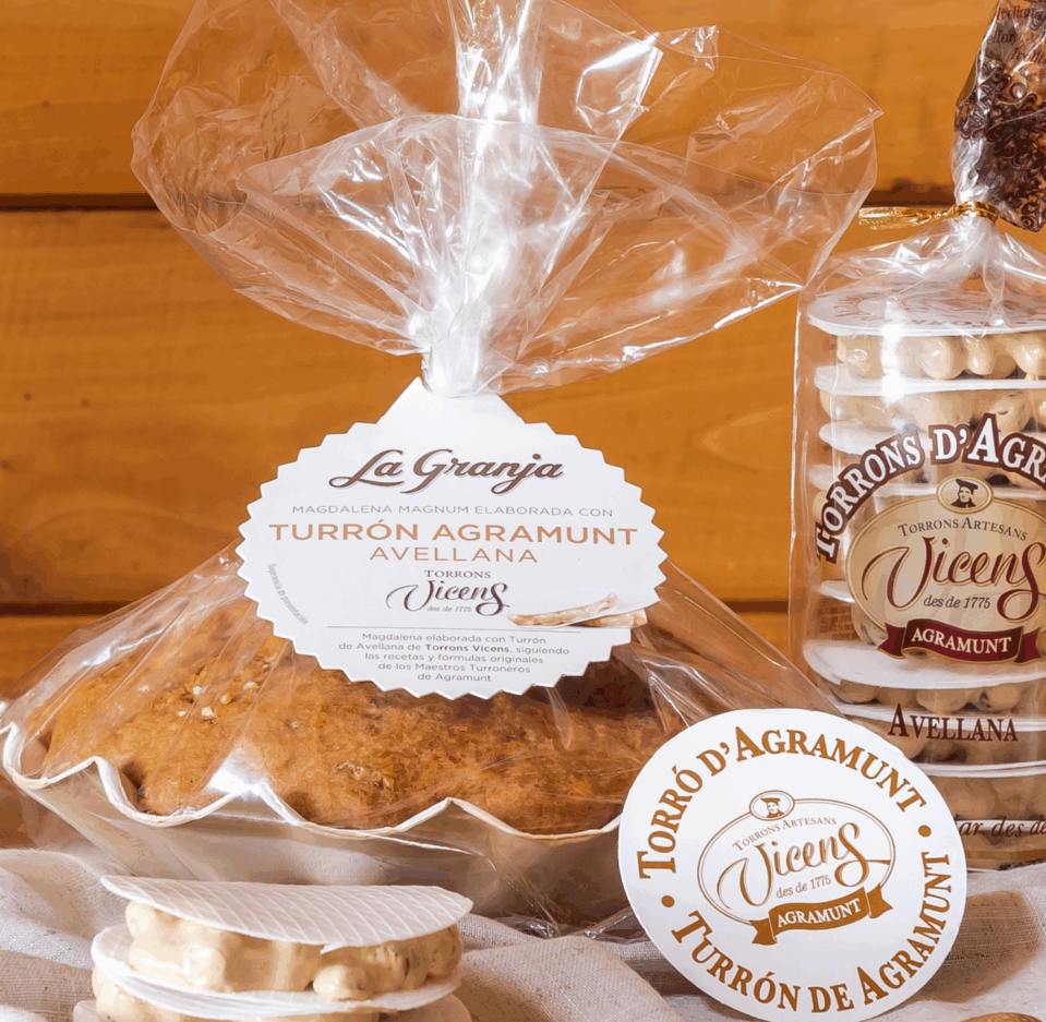 Pa de pessic d'ametlles sense gluten i sense lactosa Torrons Vicens