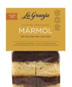 Traditional gluten and lactose free marble sponge cake
