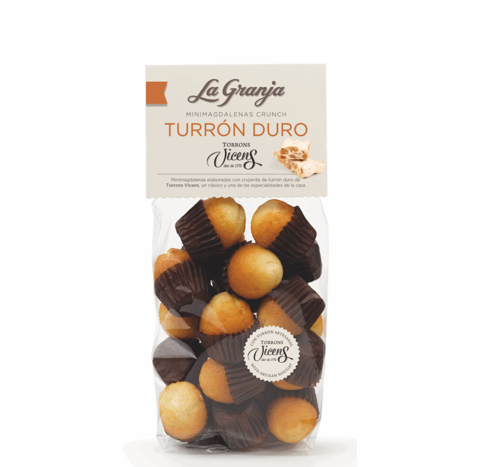 Gluten free & lactose free sponge cake with Vicens Almond