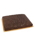 Sheet 1.8 kg of gluten-free and lactose-free cocoa sponge cake with chocolate chips