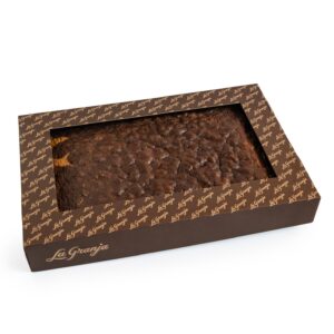 Plancha 1,8 Kg de bizcocho tradicional mármol sin gluten y sin lactosa