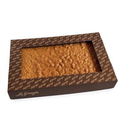 Plancha 1,8 Kg de bizcocho original sin gluten y sin lactosa