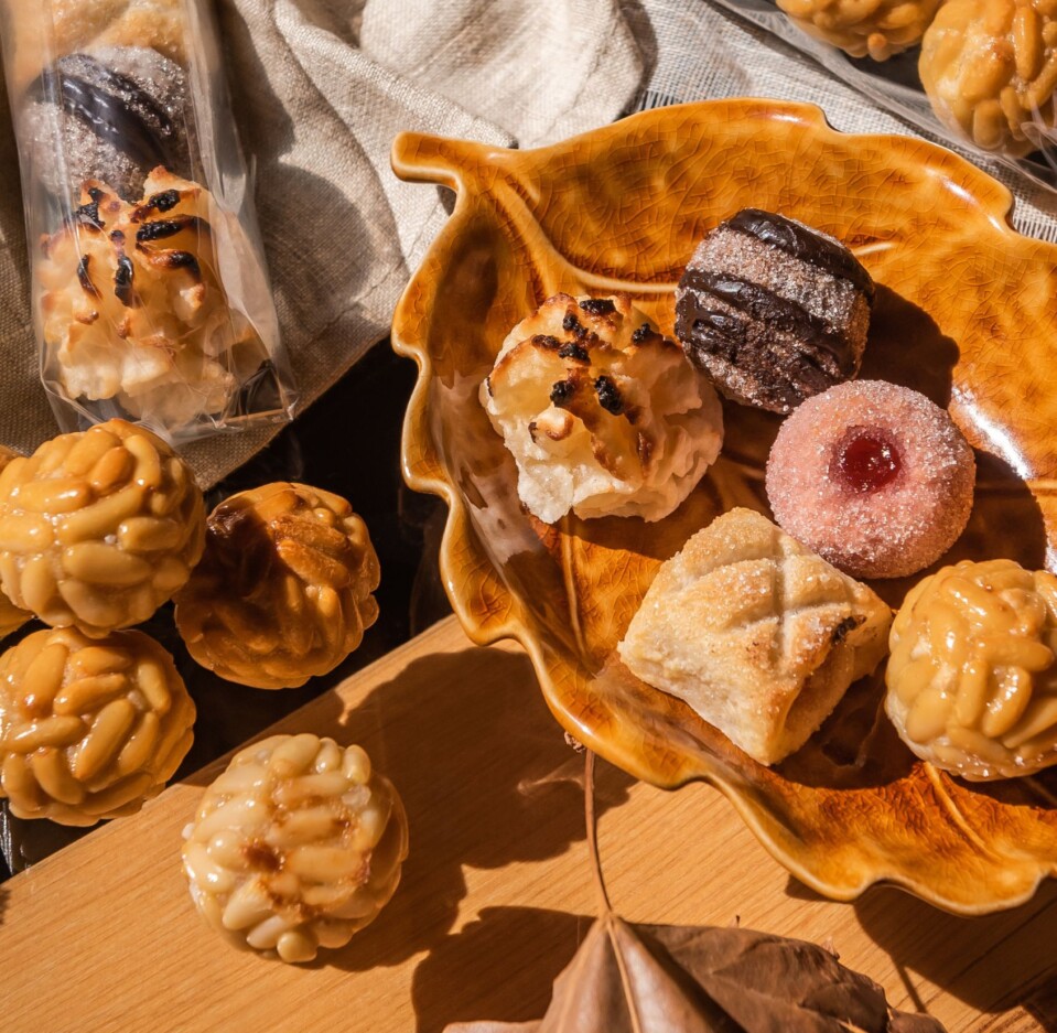Tira surtida de Panellets
