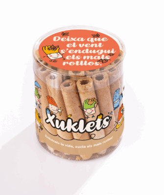Xuklets chocolate wafers